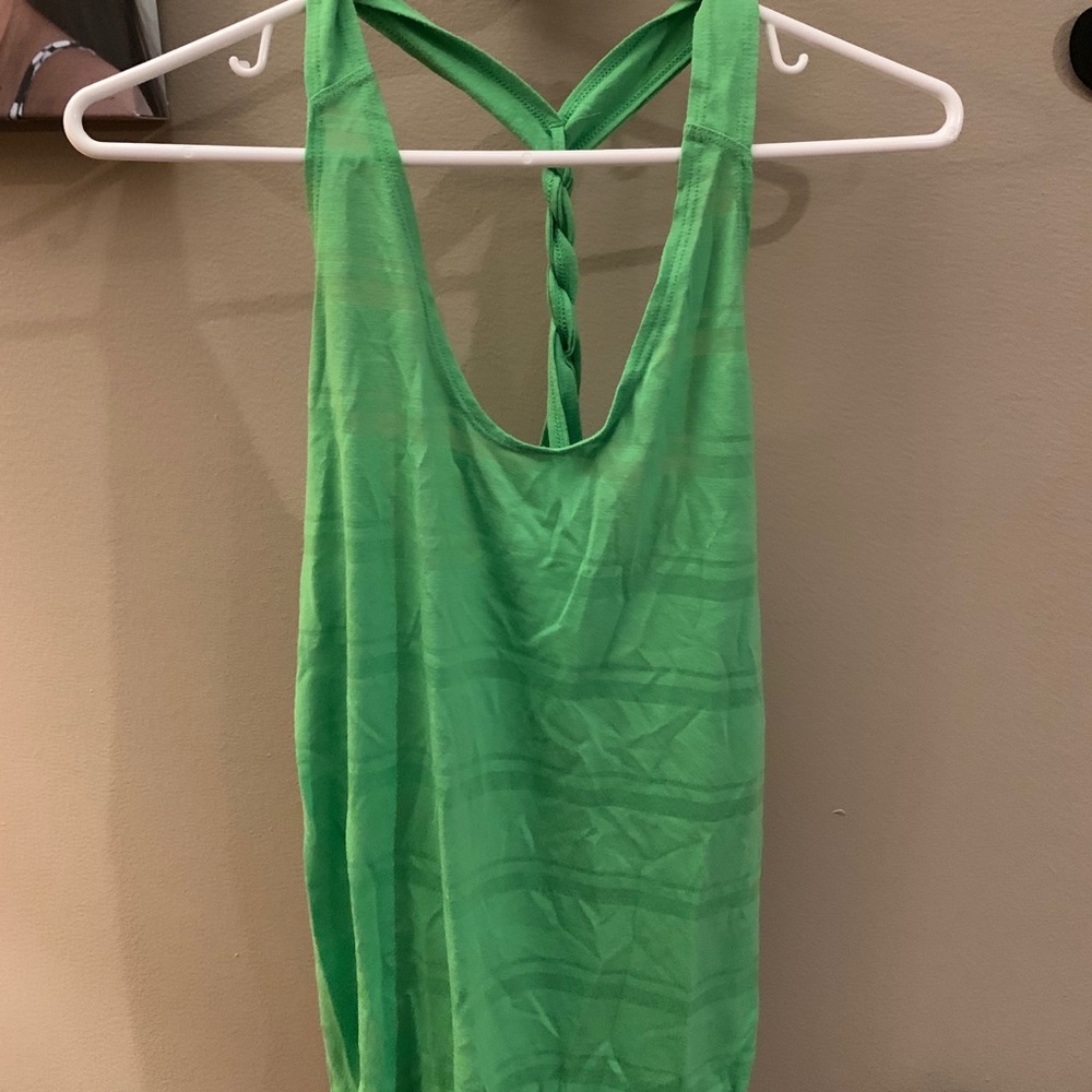 Green Women’s Under Armor tank top
